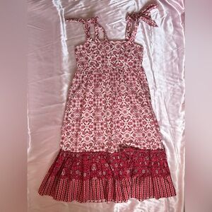 Cara Cara Campbell Dress Spanish Tile Rose